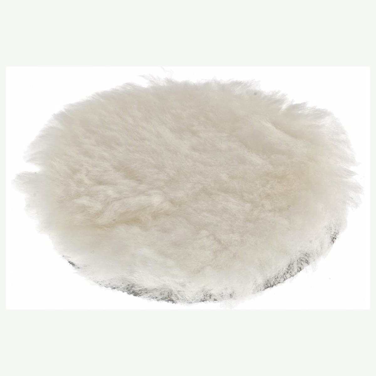 Насадка полировальная "под липучку", 125 мм, натуральная шерсть Matrix