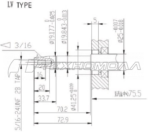 Двигатель LIFAN 168F-2 конусный вал 00-00000275
