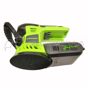 Аккумуляторная шлифмашина Greenworks G24ROS