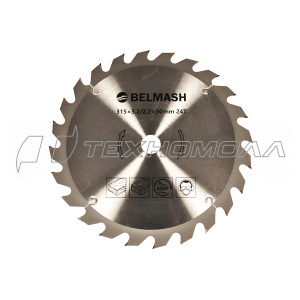 Диск BELMASH пильный по дереву 315ммх24Тх3.2х32мм