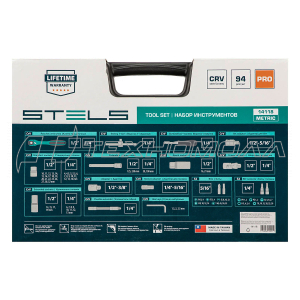 Набор инструментов STELS, 94 предмета, 12 гранные головки