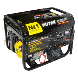 Бензогенератор сварочный HUTER DY6500LXW
