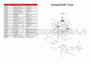 Бензобур ADA Ground Drill-7 без шнека А00318
