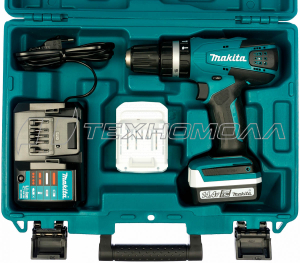 Аккумуляторная дрель-шуруповерт Makita HP347DWE