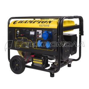 Бензогенератор CHAMPION GG7501E 6/6,5кВт OHV420 Бензогенератор CHAMPION GG7501E 6/6,5кВт OHV420