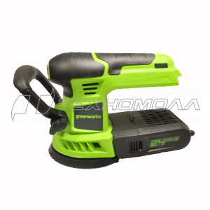 Аккумуляторная шлифмашина Greenworks G24ROS