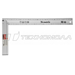 Угольник MATRIX 400 мм., литой алюм.