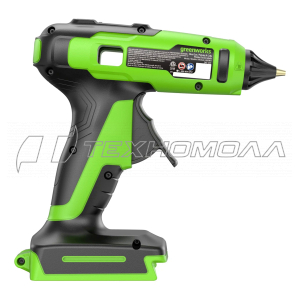 Пистолет клеевой аккумуляторный Greenworks 24В G24GLG (без АКБ и ЗУ)