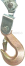 Лебедка рычажная (тяговое усилие 2000 кг, трос 3м) EURO-LIFT P20SH 00014886