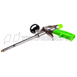 Пистолет для монтажной пены, усиленный алюминиевый корпус Сибртех