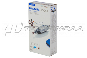 Гравер DREMEL 3000(1/15) +15акс.130 Вт