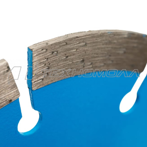 Диск Барс алмазный 125х22,2мм, сегментный, сухое резание