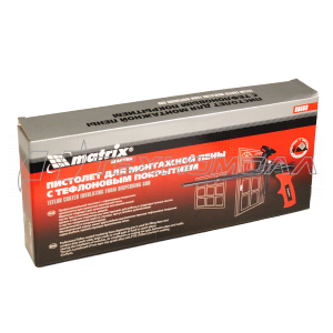 Пистолет для монтажной пены, тефлоновое покрытие, двухкомпонентная ручка Matrix