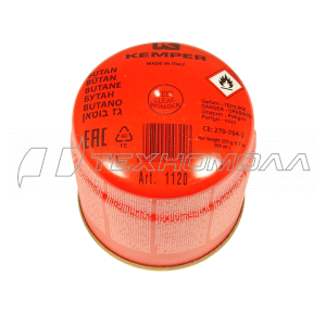 Баллон с газом KEMPER 1120 прокал.бал, 360мл