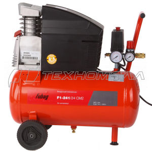 Компрессор FUBAG F1-241/24 CM2. 1,5 кВт. 24 л,