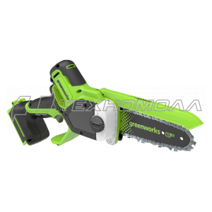 Аккумуляторная цепная мини пила GreenWorks GD24CS15 (без АКБ и ЗУ)