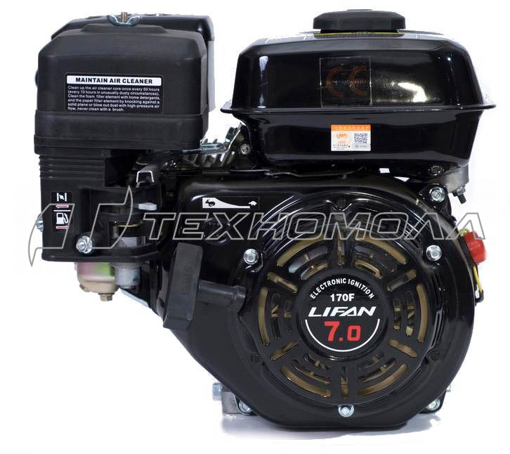 Двигатель LIFAN 170F-R D20, 7А 00-00001308