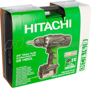 Аккумуляторный шуруповерт Hitachi DS14DCL-RC