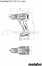 Аккумуляторная дрель-шуруповерт Metabo PowerMaxx BS 12 BL Q 601039500
