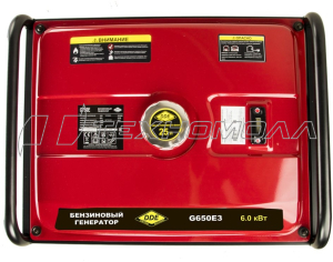 Бензиновый генератор DDE G650E3 917-446