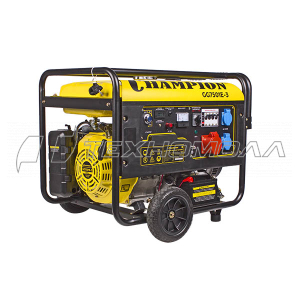 Бензогенератор CHAMPION GG7501E-3 380В 7,5 кВт Бензогенератор CHAMPION GG7501E-3 380В 7,5 кВт
