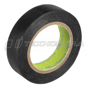 Изолента СИБРТЕХ ПВХ 15 мм х 10 м, 130 мкм,черная