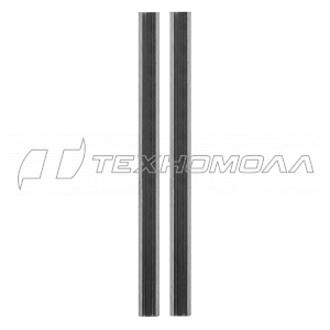 Ножи для эл. рубанка, Р6М5, 82мм, 2шт // Denzel