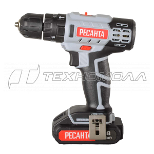 Ак. дрель РЕСАНТА ДА-18-2ЛКУ, 2АКБ