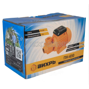 Электронасос Поверхностный ПН-650 Вихрь 68/4/5