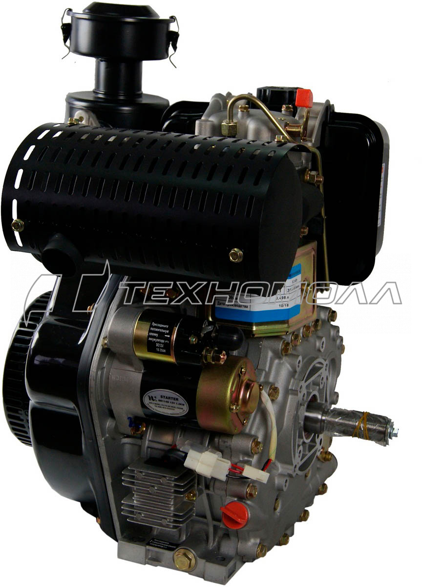 Двигатель LIFAN Diesel 192FD D25, 6A