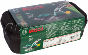 Ак. ножницы Бош ISIO 3 для кустов и травы