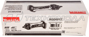 Аккумуляторная прямошлифовальная машина Makita BGD801Z