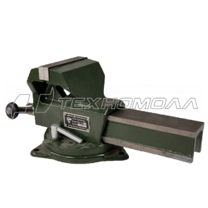 Тиски слесарные поворотные ТСС-125 ДелоТехники