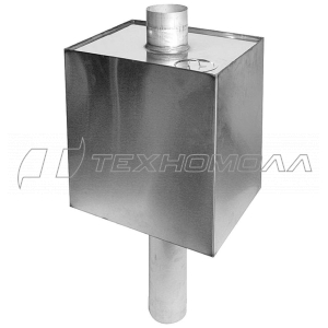 Бак на дымовую трубу 56 литров д. 115
