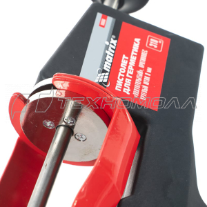 Пистолет для герметика, 310 мл, "полуоткрытый", противовес, круглый шток 8 мм Matrix