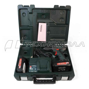 Ак. дрель Metabo BS 18 2x1.5 Ач Li-ion, патрон