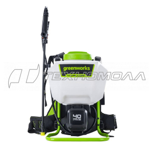 Опрыскиватель аккумуляторный Greenworks G40BPSK2 (1хАКБ 2 Ач и ЗУ)