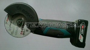 Аккумуляторная угловая шлифмашина Bosch GWS 12V-76 Professional Solo 0.601.9F2.000
