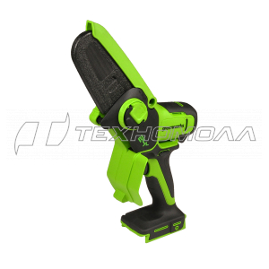 Аккумуляторная цепная мини пила GreenWorks G24MCS10
