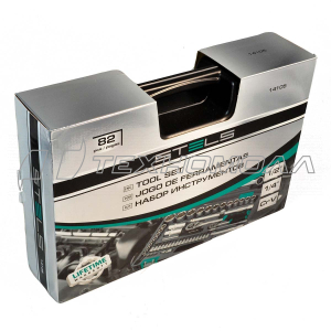 Набор инструментов STELS, 82 предм,1/2,1/4