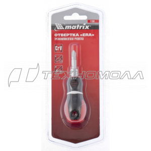 Комбинированная отвертка SL 6 Ph2 х 38 мм MATRIX MASTER 11581