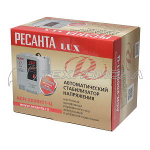 Стаб. напряжения РЕСАНТА АСН-2000 Н/1-Ц Lux Стаб. напряжения РЕСАНТА АСН-2000 Н/1-Ц Lux
