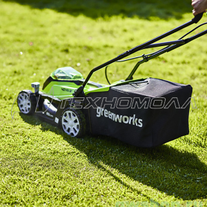 Аккумуляторная газонокосилка Greenworks G40LM35