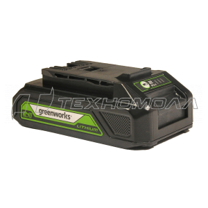 Аккумулятор Greenworks G24USB2, 24В, 2Ач, Li-Ion с USB разъемом