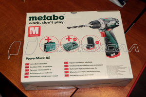 Аккумуляторный винтоверт Metabo PowerMaxx BS 600079500