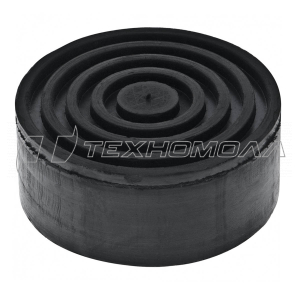 Резиновая опора для подкатного домкрата универсальная, с увеличенной высотой