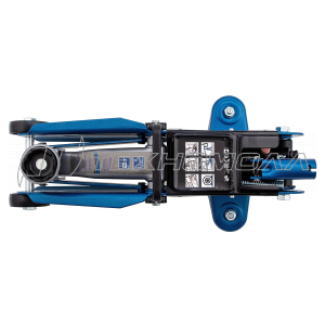 Домкрат гидравлический подкатной, 2 т, h подъема 140-340 мм// Stels