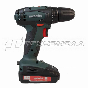 Ак. дрель Metabo BS 18 2x1.5 Ач Li-ion, патрон