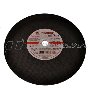 Круг отр. LugaAbrasiv 400 х 4 х 32 д/рельс, 15