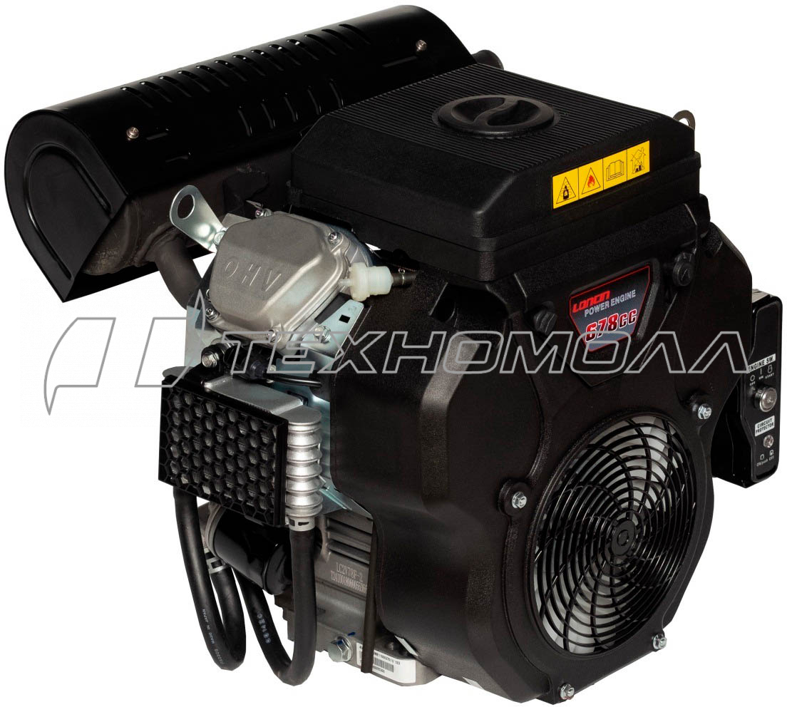 Двигатель LC2V78F-2 (V-образный) 20А 24 л.с. Loncin 00-00004027